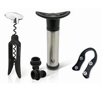 Vin Bouquet FI 003 Set Pompe Twist Tire-Bouchon Acier Inoxydable