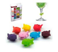 Vin Bouquet FIA 014 marque verres silicone clip accessoires vin identifier verres
