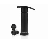 Vin Bouquet FIC 077 Pompe à Vide Manuelle Noire avec Bouchon Accessoires vin Conserver vin