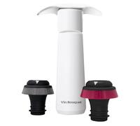 Vin Bouquet FIC 1306 pompe à vide manuelle click avec 2 bouchons indicateur sonore accessoires vin conserver vin