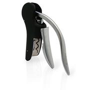 VinBouquet Tire-bouchon à levier FID 121 en acier inoxydable noir 13,76 cm