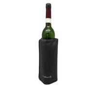 Vin Bouquet FIE 025 Housse rafraîchissante Noire Auto Ajustable avec Bande élastique Refroidir Bouteilles vin cava Champagne