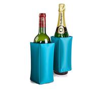 VIN BOUQUET VB FIE 172 Rafraîchisseur pour Bouteilles Réglable avec Une Bande élastique Bleue
