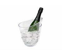 Vinbouquet bac à glaçons transparent pour une bouteille, abs, 20 x 20. 5 x 24 cm G