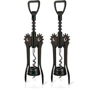 Vin Bouquet VB_FID 065 Tire-bouchon en acier inoxydable et ABS (Lot de 2)