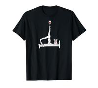 Vin de Pilates Reformer avec Bouledogue français T-Shirt Graphique avec Valeur
