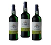 Vin de Porto Calem Dry - Vin Fortifié - Lot de 3