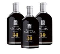 Vin de Porto Quinta do Vallado 30 Years 500ml - Vin Fortifié - Lot de 3