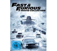 FAST & FURIOUS-8-MOVIE COLLECTION (VIN DIESEL, JASON STATHAM,...) 8 DVD NEUF