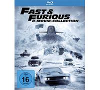 FAST & FURIOUS- 8 MOVIE COLLECTION (VIN DIESEL, JASON STATHAM/+) 8 BLU-RAY NEUF