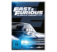 Fast & Furious – Vin Diesel, Paul Walker, Dwayne Johnson – Coffret 10 films – Universal Pictures