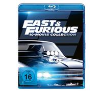 Fast & Furious – Vin Diesel, Paul Walker, Dwayne Johnson – Blu-ray – Coffret 10 films (Import)
