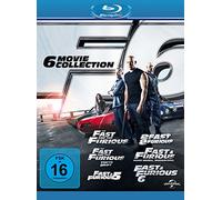 Vin Diesel,Paul Walker,Michelle Rodriguez - Fast & Furious 1-6 Box [Blu-Ray] [Import]