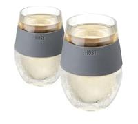 Vin Freeze ™ refroidissement Tasses Vin 2 Gray (Set of 2)