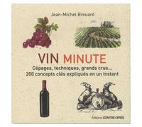 Vin Minute - Cépages, Appellations, Grands Crus - 200 Concepts Clés Expliqués En Un Instant