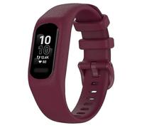 (Vin rouge grand) Nouveau bracelet de remplacement résistant à la transpiration pour montre Garmin Vivosmart