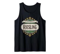 Vin Slogan Amateur de Vin Everything Happens for A Riesling Débardeur
