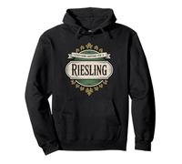 Vin Slogan Amateur de Vin Everything Happens for A Riesling Sweat à Capuche