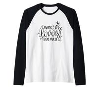 Vin Vintage Amusant vieillit Bien pour Les Amateurs de vin Manche Raglan