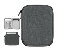 Vinabilia 6-7" Protectrice Housse pour 7" Nouveau Kindle Paperwhite et Kindle Colorsoft Signature Edition, 6" Kindle 11e Génération, Sac de Transport pour Kindle Oasis E-Reader, Gris Foncé