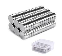 Vinabo 60PCS Petits Aimants de Réfrigérateur,6mm x 3mm,Aimant Neodyme Petit
