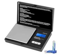 Vinabo Balance de Précision 700g/0,01g pour Bijoux, Or, Pièces et Gemmes | Mini Balance Digitale avec Tare, LCD et 7 Unités, pour Gemmes, Monnaies, Petits Objets, Loisirs et Pesée Fine