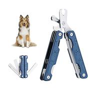 Vinabo Ciseaux à ongles professionnels pour chiens et chats de qualité salon pour animaux - Coupe-ongles pour la maison - Entretien des griffes facile et sûr pour la maison grâce à l'entretoise