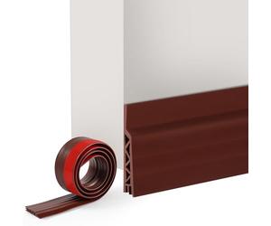 Vinabo Joint de Porte Adhésive, 100 cm x 5 cm, Marron | Bande D'étanchéité, Calfeutrer Bas de Porte, Isolation Insonorisé, Anti-poussière