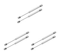 Vinabo Lot de 6 ressorts à gaz 100 N pistons pour portes de cuisine, amortisseur mobile, pistons pour portes de cuisine, charnière d'armoire, bras amortisseur pour charnière de meubles de cuisine