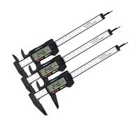 Vinabo Pied a Coulisse Digital,Pied à Coulisse Numérique Classique de 150 mm / 6 Pouces Avec Grand Écran LCD pour es Mesures Externes, Internes, Profondeur et Pas Outil de Mesure Électronique