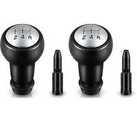 Vinabo Pommeau de Levier de Vitesses Manuel 5 Vitesses pour Peugeot 106 107 205 206 306 406 307 308 3008/ CITROEN Picasso Saxo C1 C2 C4 (Lot de 2)