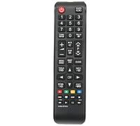 VINABTY AA59-00786A Télécommande Compatible pour Samsung TM1240 PS51F5500AW‿PS51F8590SL UA40F6400AM UA55F6400AM UE32F6330AK UE32F6400AK UE32F6400AW‿UE32F6470SS UE32F6800AB UE32F6800SB UE40F6330AK