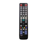 VINABTY AK59-00104R Télécommande de Remplacement Compatible avec Samsung Blue-Ray Player AK68-01859A BD-C5900 BD-C5300 BD-C6500 BD-C5500 BD-C5500C BD-C5500T BD-C5500T/XAC BDC5500/XAA BDC5500/XAC