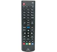 VINABTY AKB73975757 AKB73975728 AKB73975758 Remplace la télécommande compatible avec LG TV 55LF5800 47LB5820 50LN5708 42LB580V 39LN575S 32LB570V 32LB580V 47LB570V 5700 g. 49UB820V 42LB570V 55UB820V