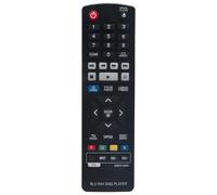 VINABTY AKB75135301 AKB73735806 - Remplace la télécommande pour lecteur de disques Blu-Ray LG UBK90 UP970 BPM33 BP530 BP330 BP330N BPM55 BP540 BPM331 BP540N BP550 BP550N BP630. BP630S BP430