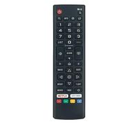 VINABTY AKB76037001 Télécommande remplacée Convient pour Q.Bell TV QT50WX73 QT45WX73 QT39WY73 QT32WY73 and fit for AVTEX Smart TV W215TS W249TS W279TS W320TS W3290S W195TS
