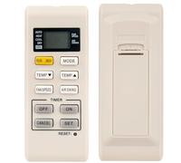 VINABTY Climatisation remplacée Télécommande Convient pour Panasonic AC A75C3755 A75C4165 CS-UE9PKE CU-UE9PKE CS-UE12PKE CU-UE12PKE CS-RE9PKE CU-RE9PKE CS-RE9PKE-3 CS-RE12PKE
