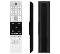 VINABTY CT-8567 Télécommande de rechange pour téléviseur Toshiba Smart 4K UHD HDR LED TV 32LK3C63DB 32W2263DG/2 43UK3C63DB 50UK3C63DB 50UK4D63DB 65UK4D63DB 50UV2363DB 32LV3E63DB 3DG 50 UV2363DG