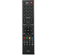 VINABTY CT-90288 Télécommande de Remplacement Compatible avec Toshiba LED LCD TV Sub CT-90126 CT-90288 CT-90301 32CV515DG 32C3005P 32XV565D 32XV566D 37C3005P 37Z3030D 40XF351P 42C3005P 46XF355DG