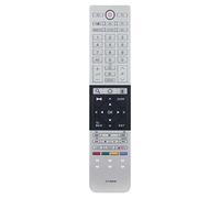 VINABTY CT-90430 Télécommande remplacée Convient pour Toshiba Smart TV 40L6353D 40L6353DB 40L6353DF 40L6353DG 40L6353DN 40L6353RK 40L6356RK 40L6363 40L6363D 40L6363DG 40L6363DN 40L7331D 40L7333D