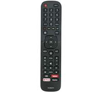 VINABTY EN2BB27H Télécommande Compatible avec Hisense Smart TV H65A6100 H43A5600 H55A6100 H39A5600 H50A6100 H43A6100 avec Boutons Youtube Netflix