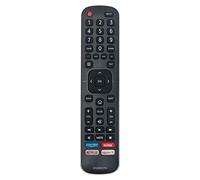 VINABTY EN2BI27H Télécommande de Remplacement pour Hisense H43B7500 H50B7500 H65B7500 H75B7510 H50B7300 H55B7300 H65B7300 H43B7100 H65B7100 H65BE7400 H75BE7400 H55BE7200 H65BE7200 H43BE7000 H32BE5500