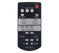 VINABTY FSR73 ZP80760 Télécommande remplacée Convient pour Yamaha Sound Bar ATS-1050 ATS-1030 ATS-1060 YAS-105 SRT-700 YAS-203 YAS-Q203 YAS-106 YAS-107 YAS-108 YAS-207 ATS-1080 ATS-1070