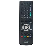 VINABTY GA574WJSA GA591WJSA Télécommande remplacée Convient pour Sharp Aquos LCD TV LC-26D44EBK LC-26SD1E LC-32D44E LC-32D44EGY LC-32RD8E LC-32RD8S LC-32SD1EA LC-32ST1E LC-37AD5 LC-37AD5EBK