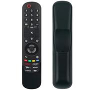 VINABTY MR24GA Télécommande Vocale Remplacée Convient pour LG MR22GN MR22GA Smart OLED QNED Nano TV Models 43NANO766QA 50NANO766QA 55NANO766QA 60UQ81006LB 65NANO766QA 75NANO816QA 43NANO769QA