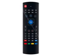 VINABTY MX3 2.4G Télécommande Infrarouge sans Fil avec Clavier Fit pour Android Smart TV Box IPTV HTPC Mini PC Windows iOS Mac Xbox
