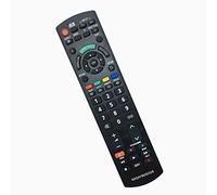 VINABTY N2QAYB000328 Remplacement de la télécommande pour Panasonic téléviseur LCD LED TX-L19C20E TXL26X10E TX-L32S10B TX-L37U10E TX-P42C10Y TX-L19C20B TX-P50S11E TX-P50X10Y TX-PF42X10 TX-PF50X10