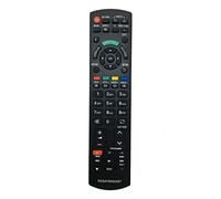 VINABTY N2QAYB000487 Télécommande de Remplacement pour Panasonic TV TX-P37C2B TX-L19E3B TX-LF37S20 TX-L22X20B TXL32X25E TXL37S20B TXLF42S20 TXLF37S20 TXL24C3ES TXL26C20B TXL32X3E TXL37E3B TX-L37U3E