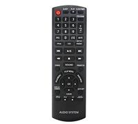 VINABTY N2QAYB000641 Télécommande remplacée Convient pour Panasonic CD Stereo System SC-HC35 SA-HC35 SC-HC35DB SCHC35 SAHC35 SCHC35DB SC-HC20 SC-HC27 SC-HC25 SC-PMX5 SA-PMX5 SB-PMX5 Sub N2QAYB000640