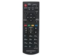 VINABTY N2QAYB000815 Télécommande compatible pour Panasonic TX-32EM6B TX-39B6B TX-42B6E TX-p42x60e TX-P50X60E TX-L50EM6E TX-L39em6e TX-L50b6e Tx-l32b6es Tx-l42b6e Tx-l32b6e Tx-l42b6e